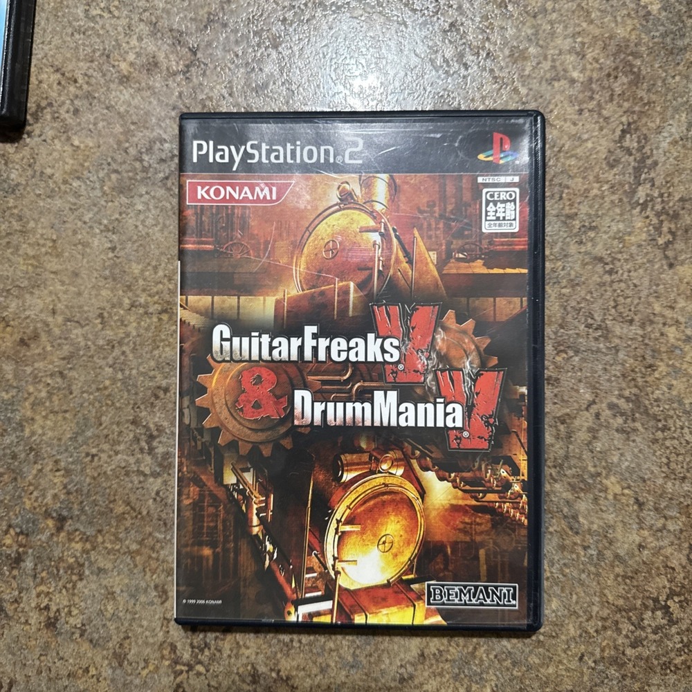 Guitar Freaks V & Drummania V SONY PS2 Japan - FJ5914